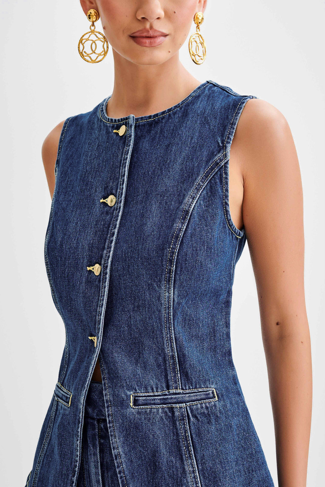 Layla | Two-Piece Denim Set