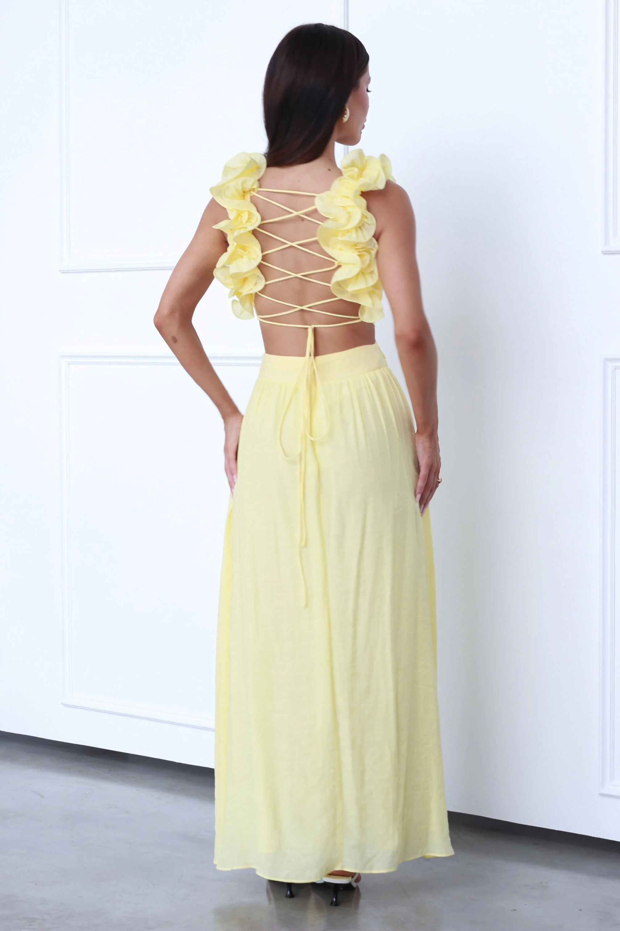 Suspender Sleeveless Dress Sheath Dress