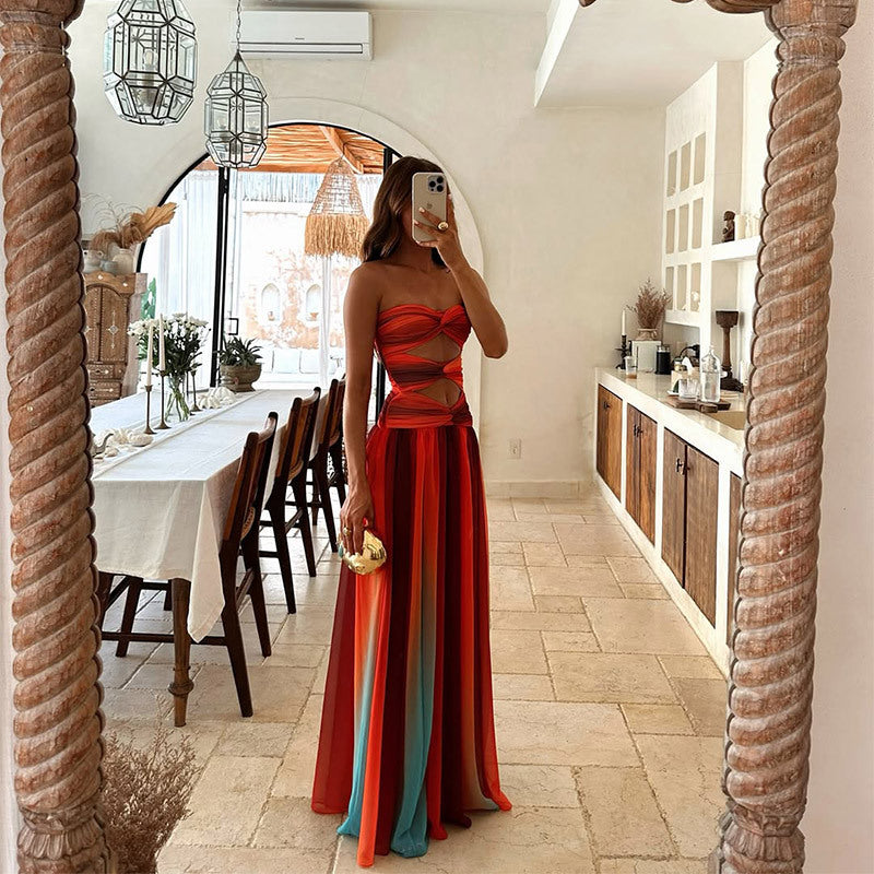 Isla – Strapless Maxi Dress