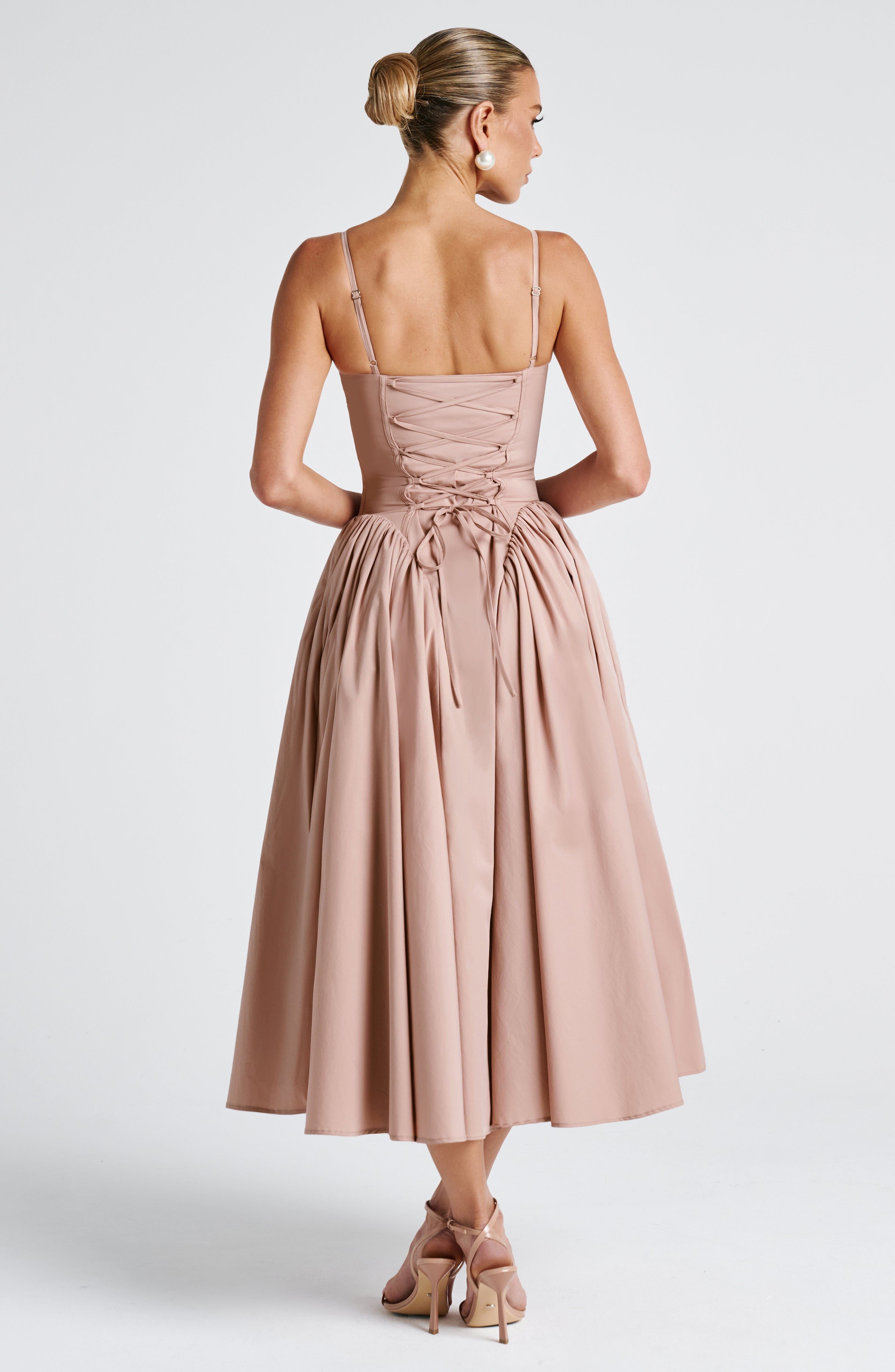 Waist Snatching Midi Dress