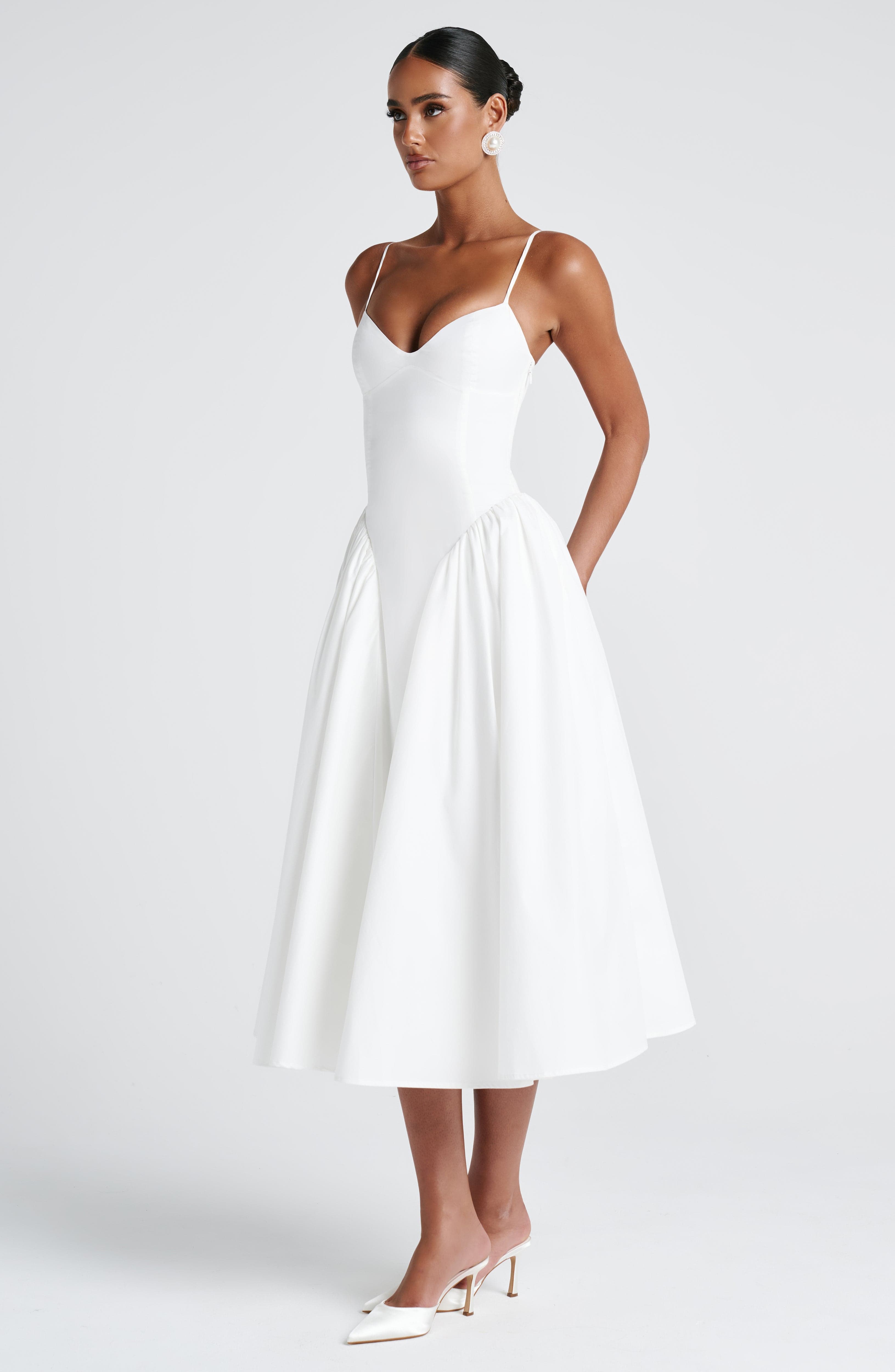 Waist Snatching Midi Dress