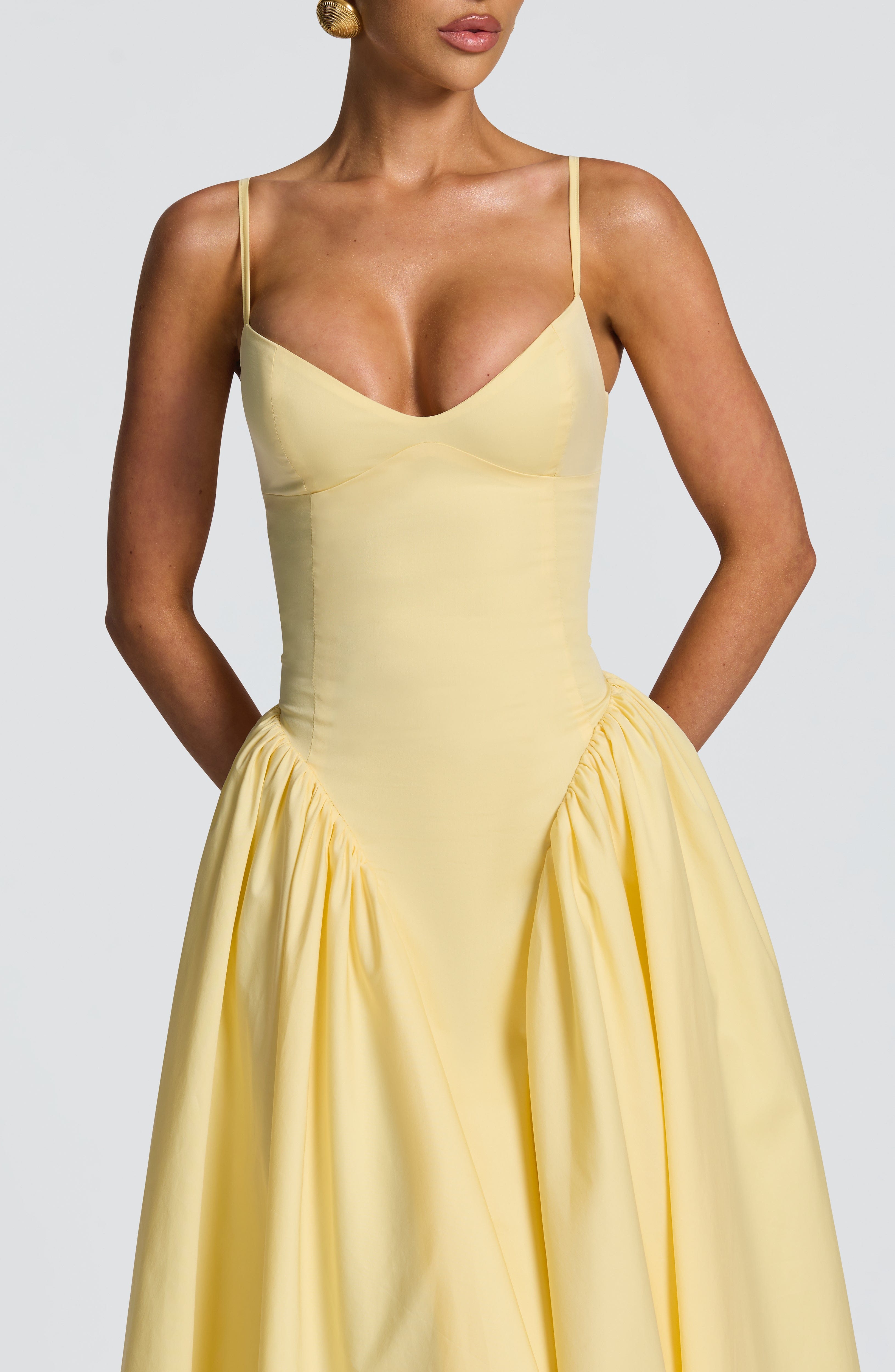 Waist Snatching Midi Dress