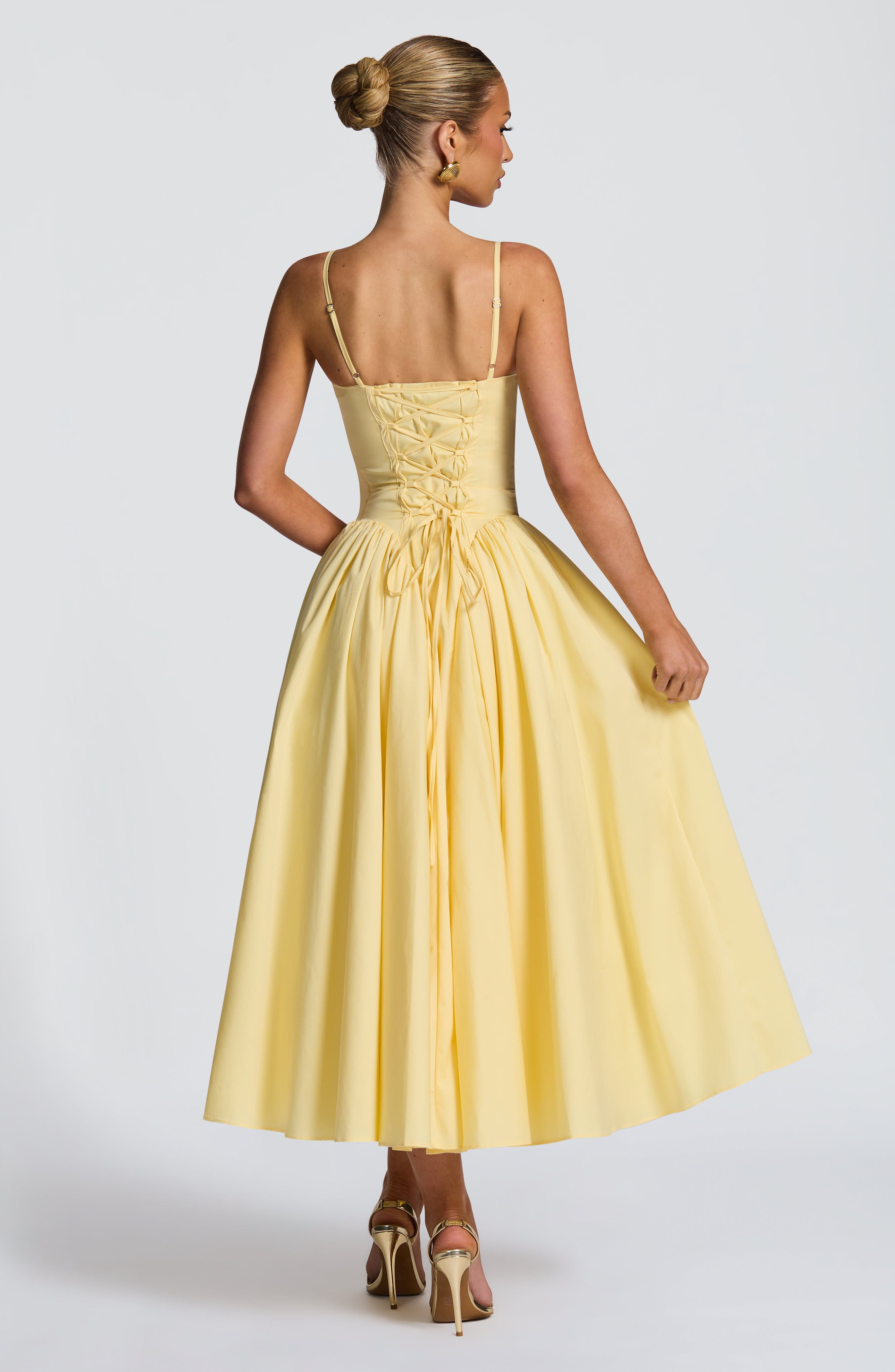 Waist Snatching Midi Dress