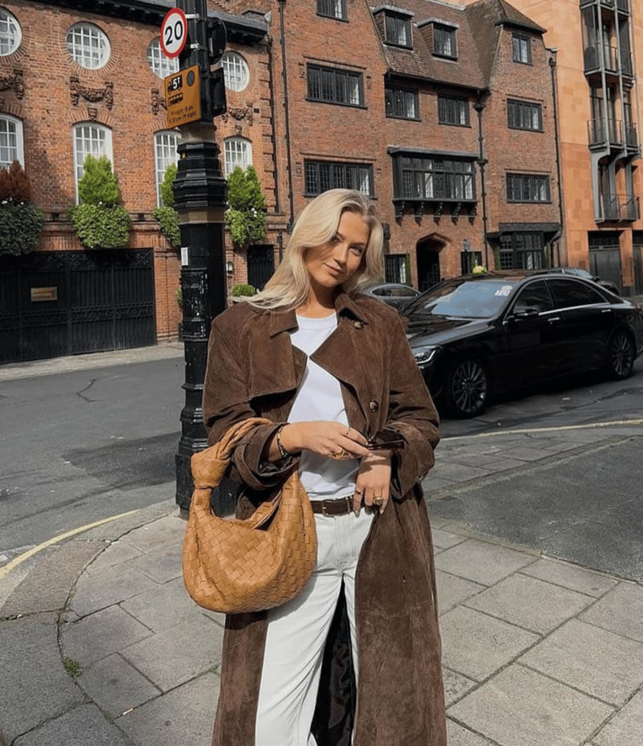 Suède Trenchcoat