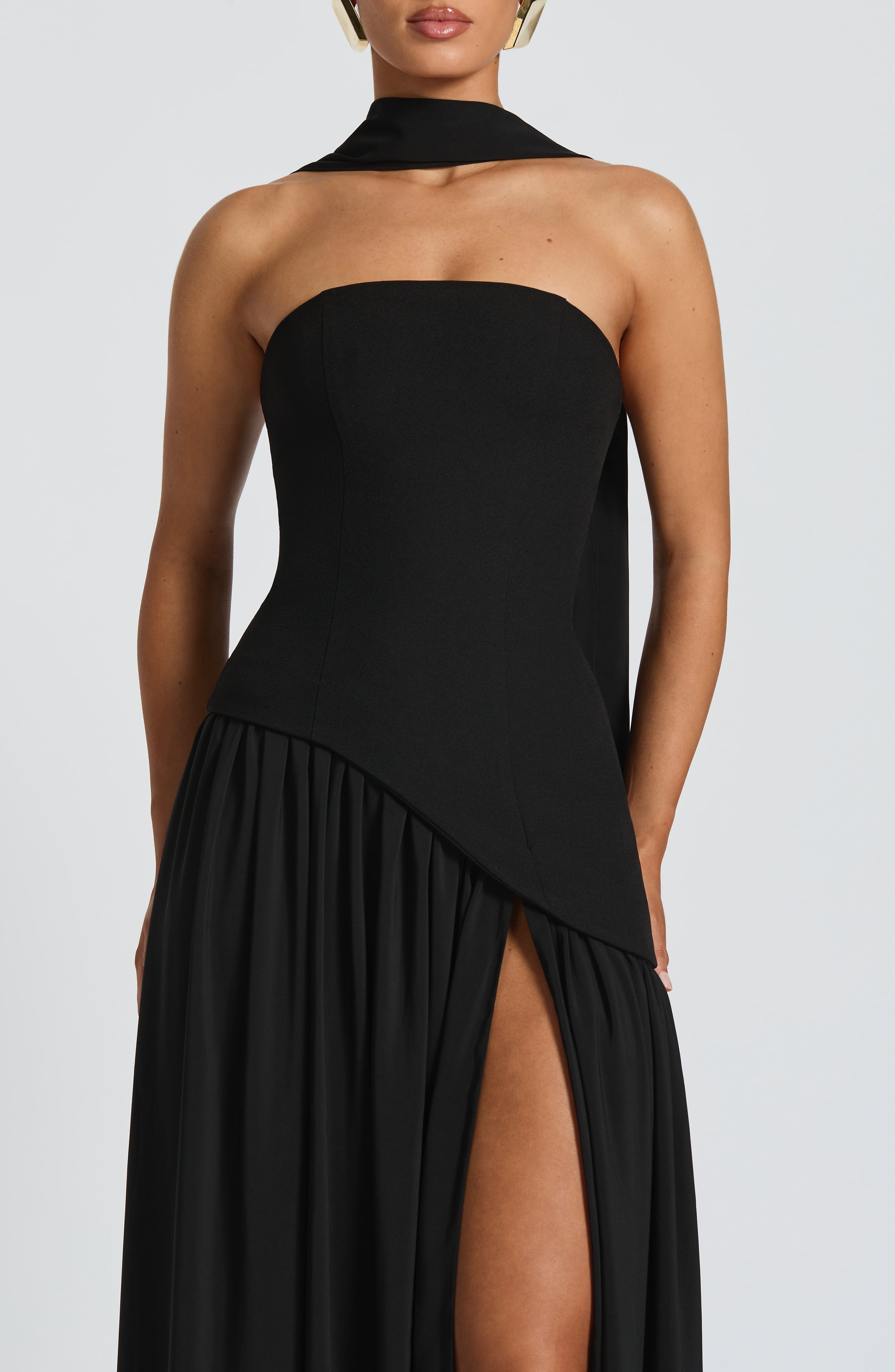 Imani – Strapless Maxi Dress