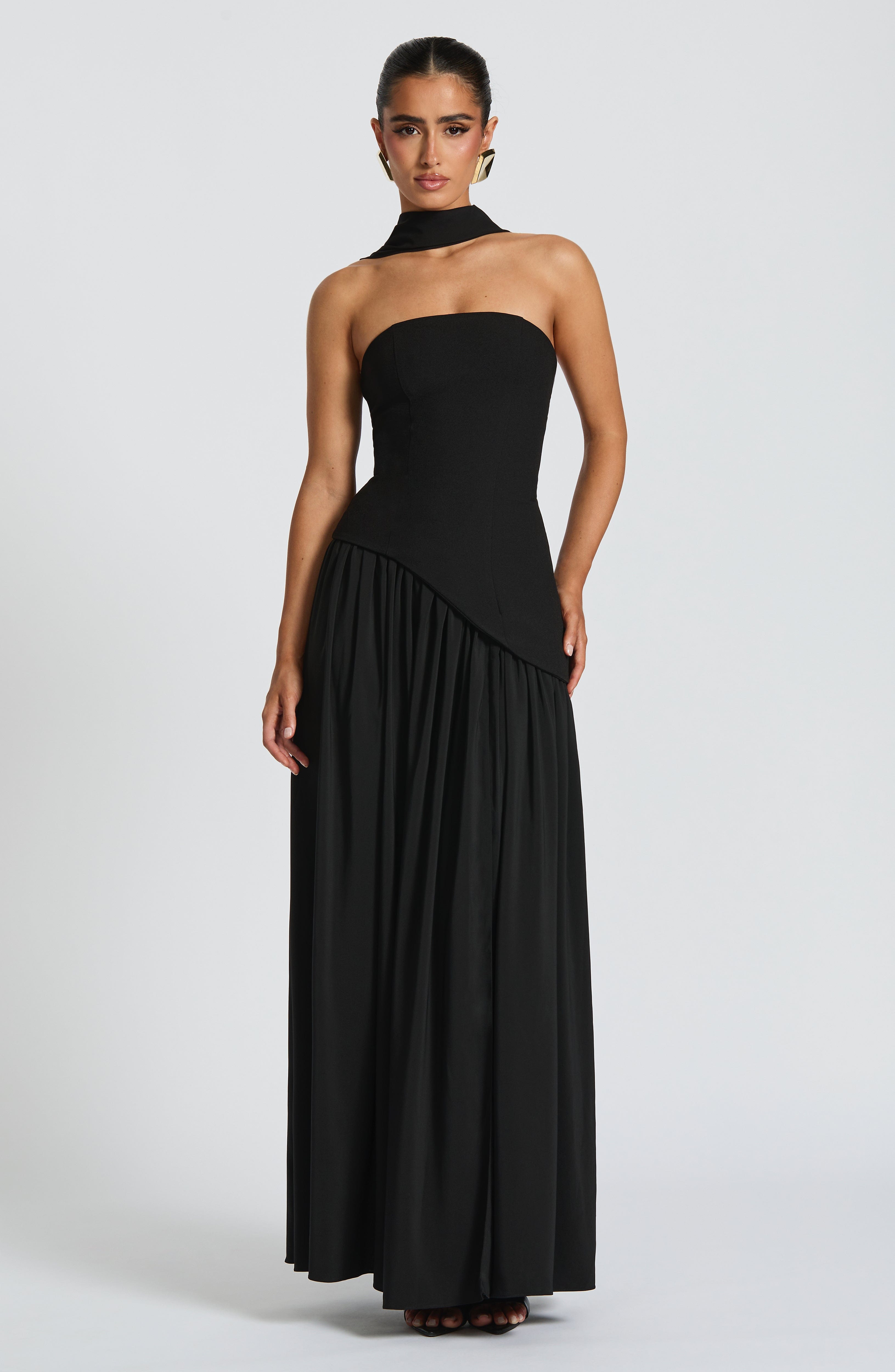 Imani – Strapless Maxi Dress