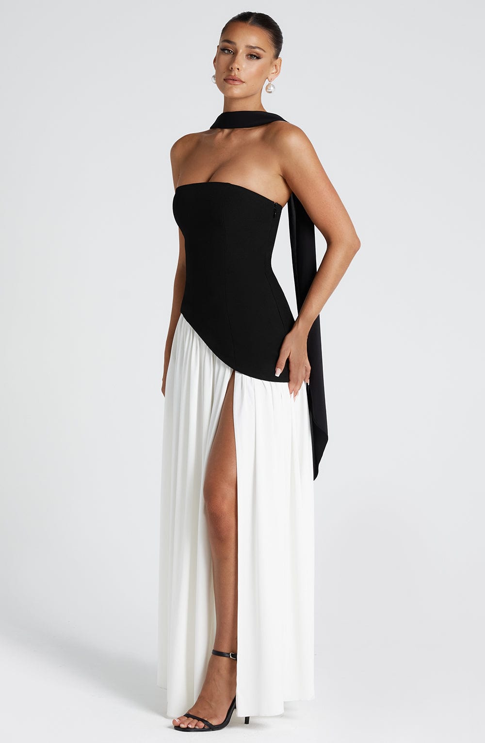 Imani – Strapless Maxi Dress