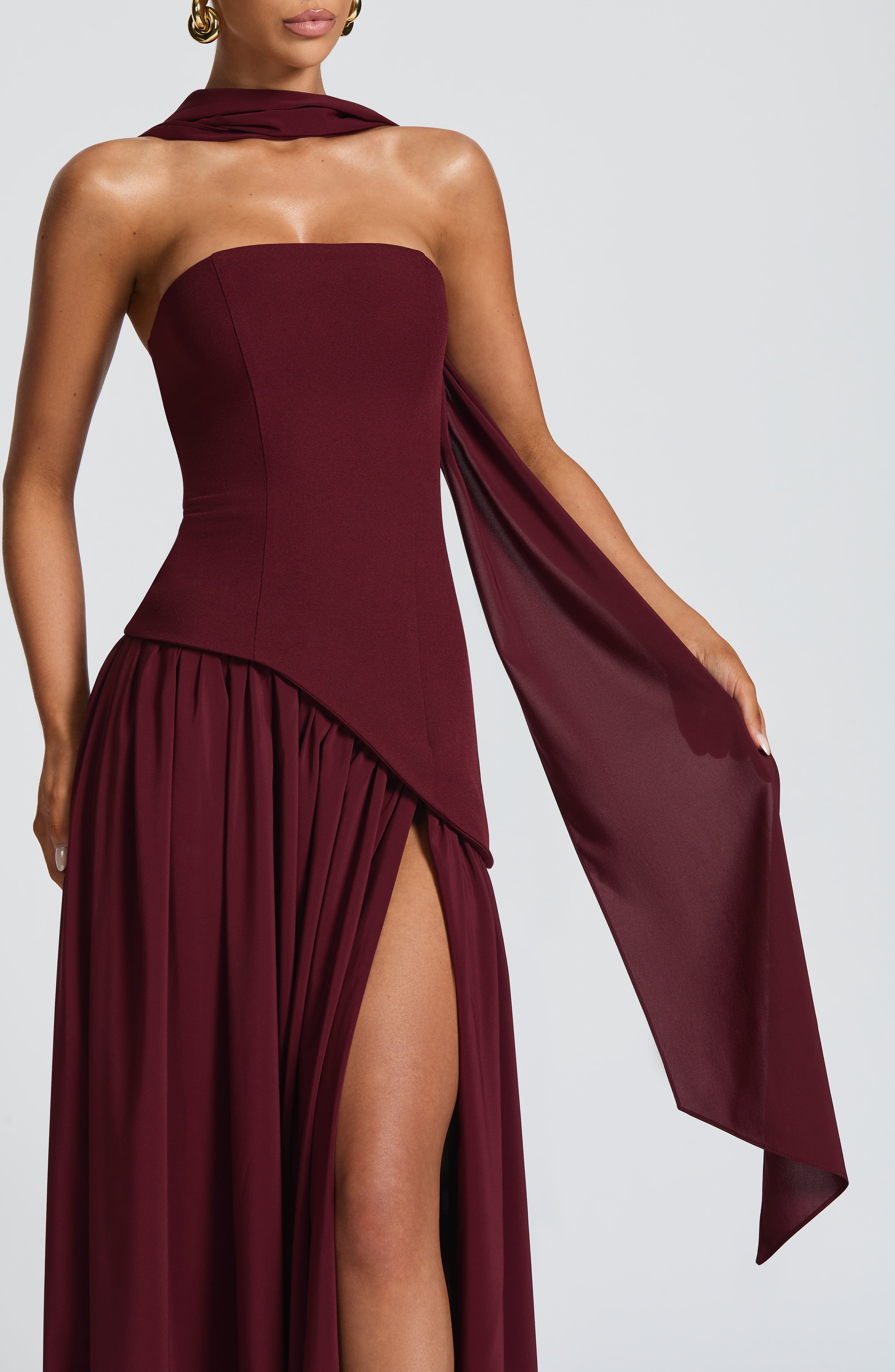 Imani – Strapless Maxi Dress