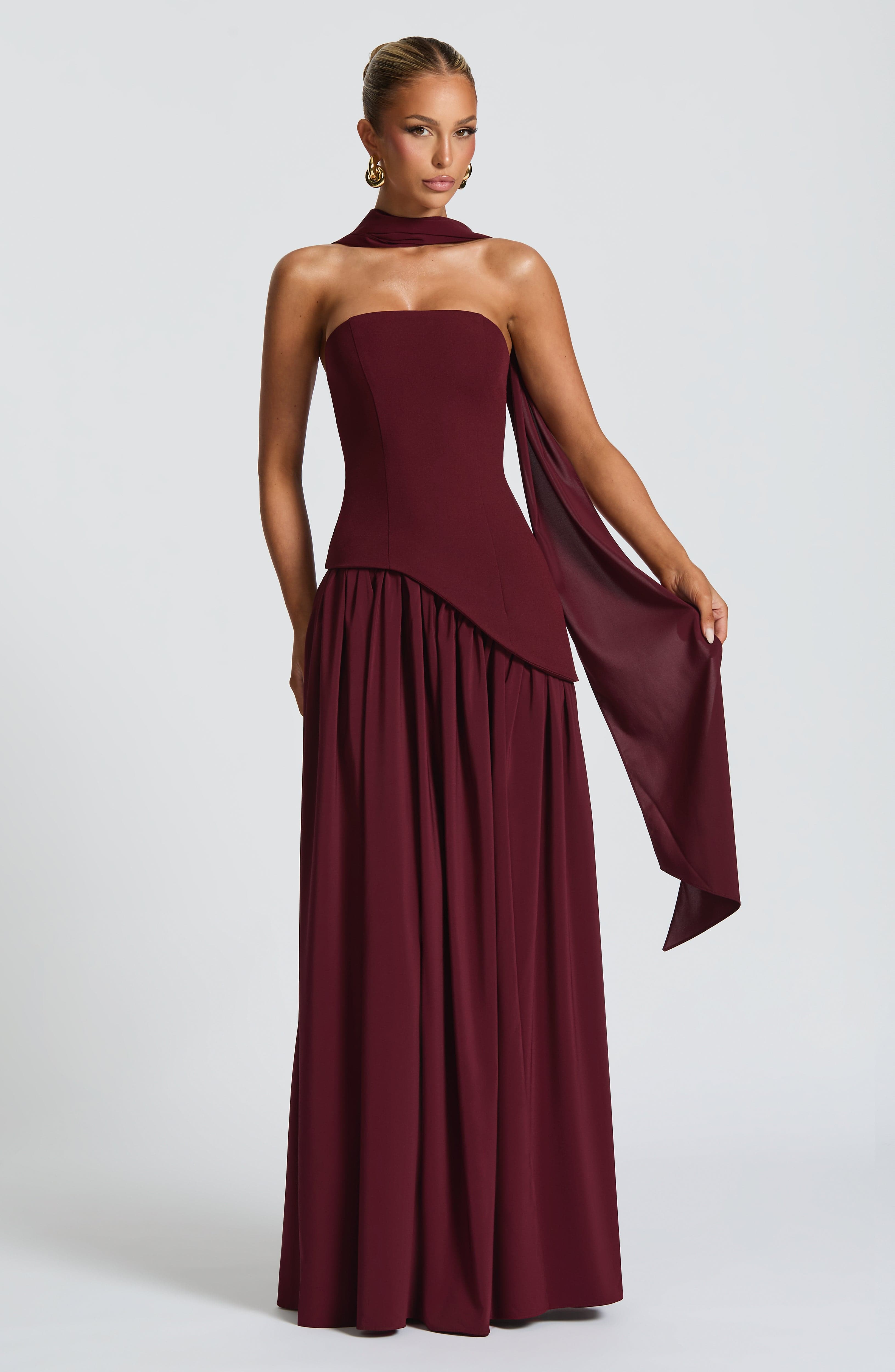 Imani – Strapless Maxi Dress