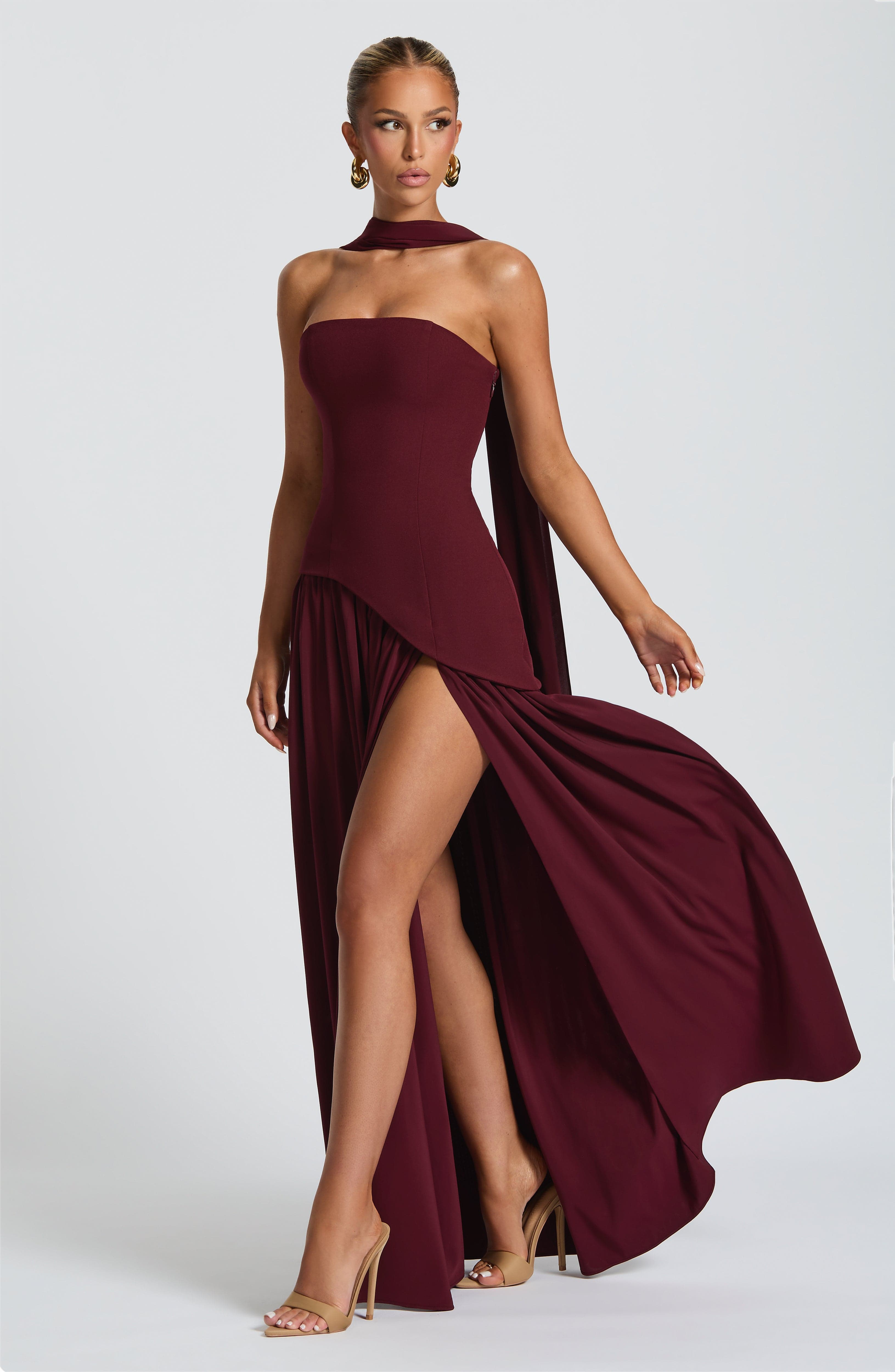 Imani – Strapless Maxi Dress