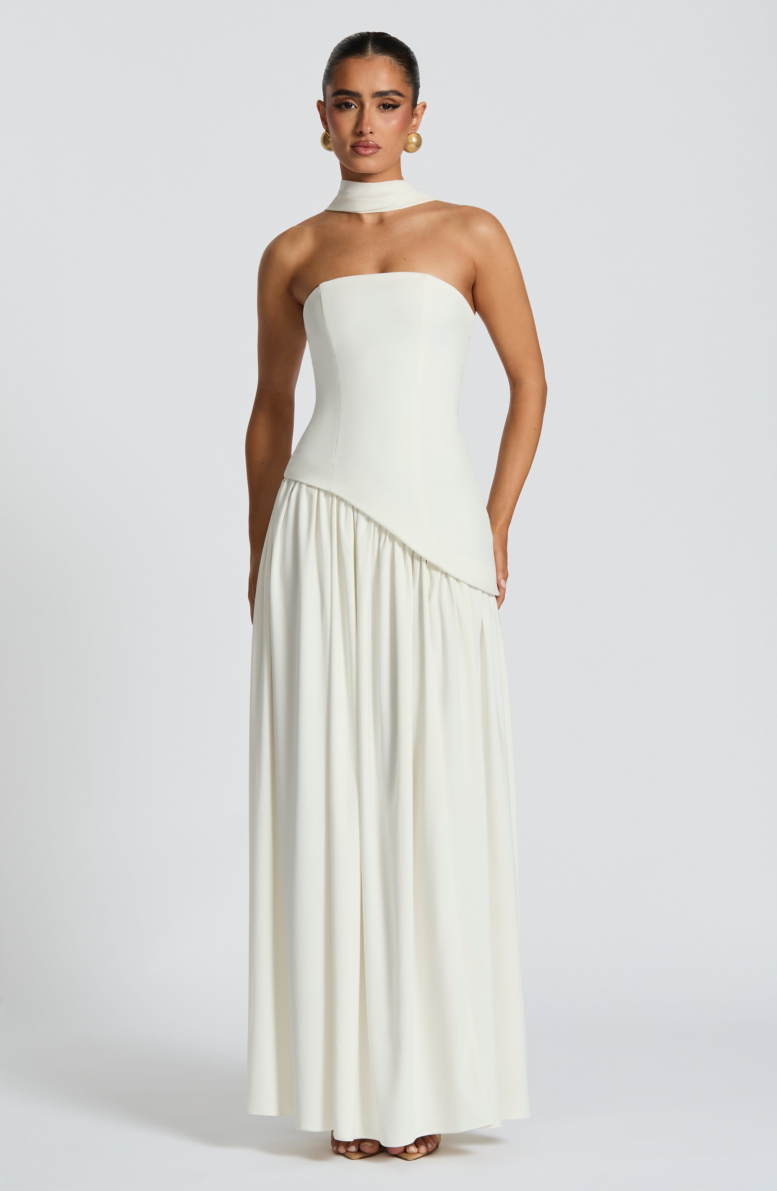 Imani – Strapless Maxi Dress
