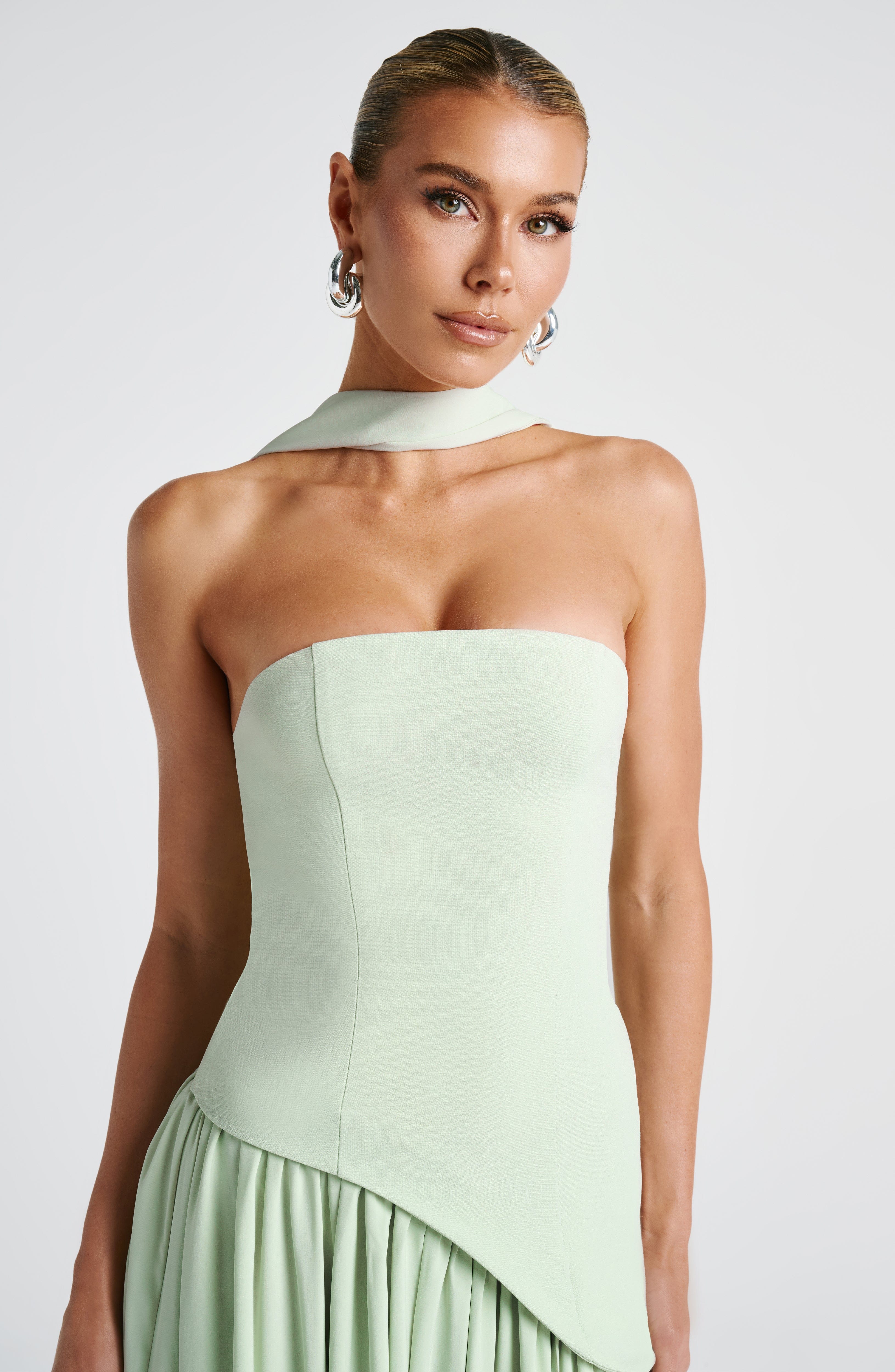 Imani – Strapless Maxi Dress