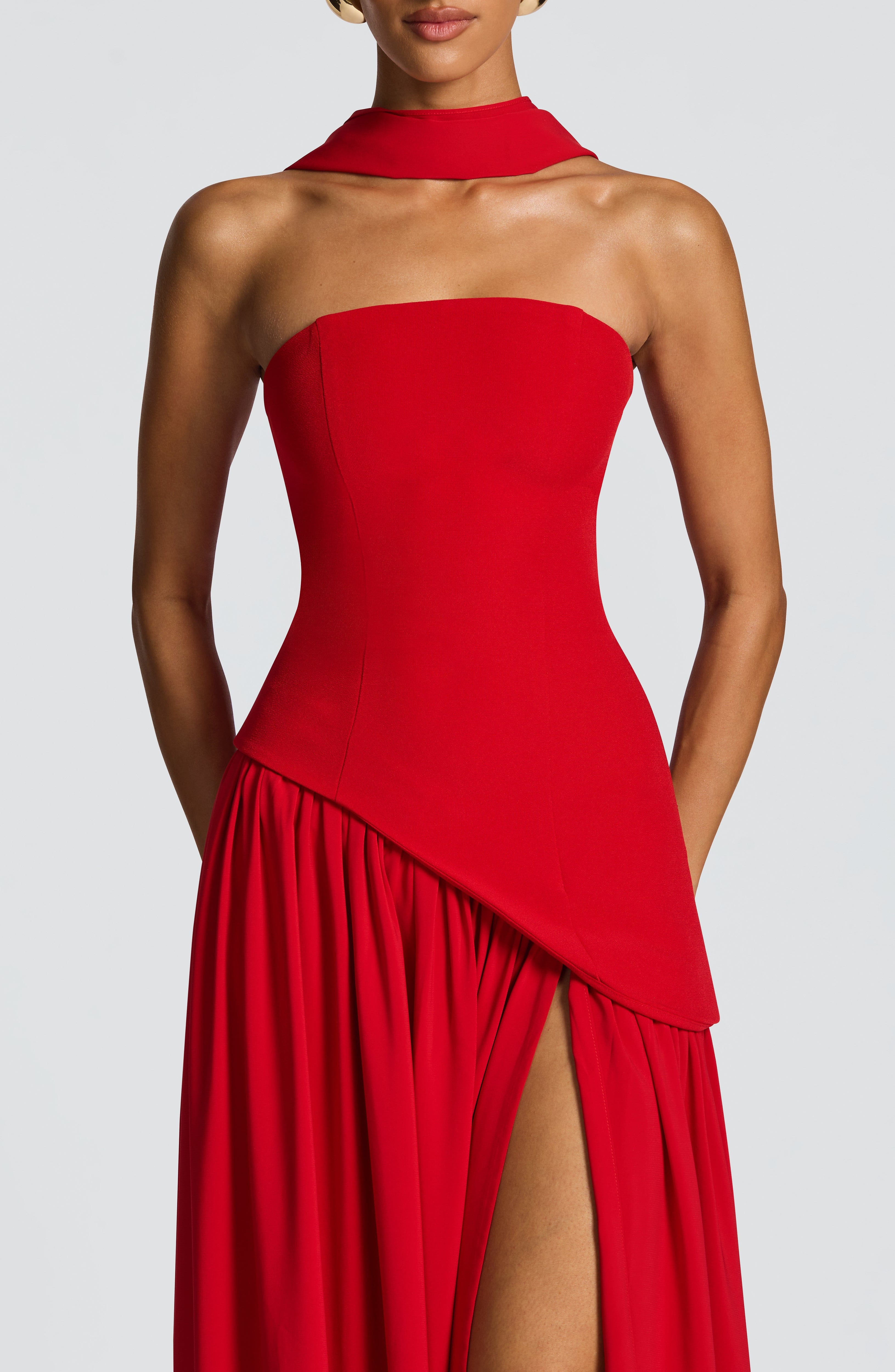 Imani – Strapless Maxi Dress