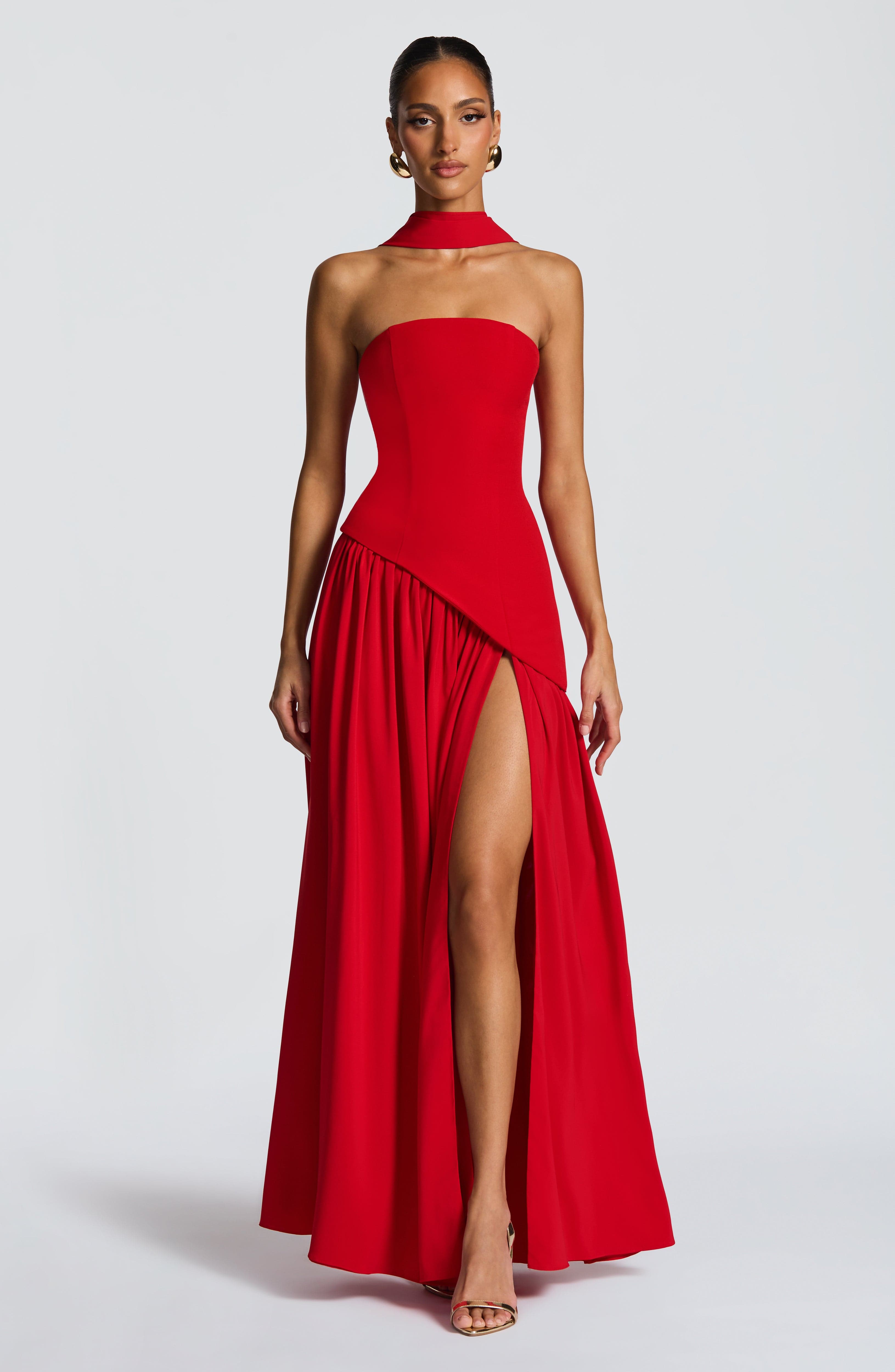 Imani – Strapless Maxi Dress