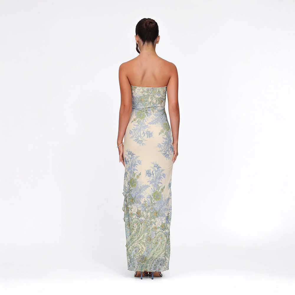 Floral Split Maxi Dress