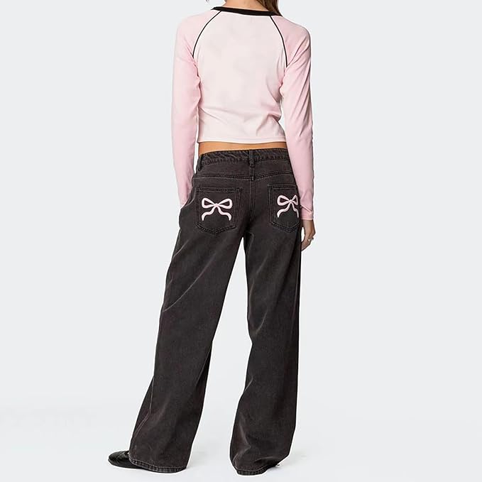 Hope | Cute Bow Jeans