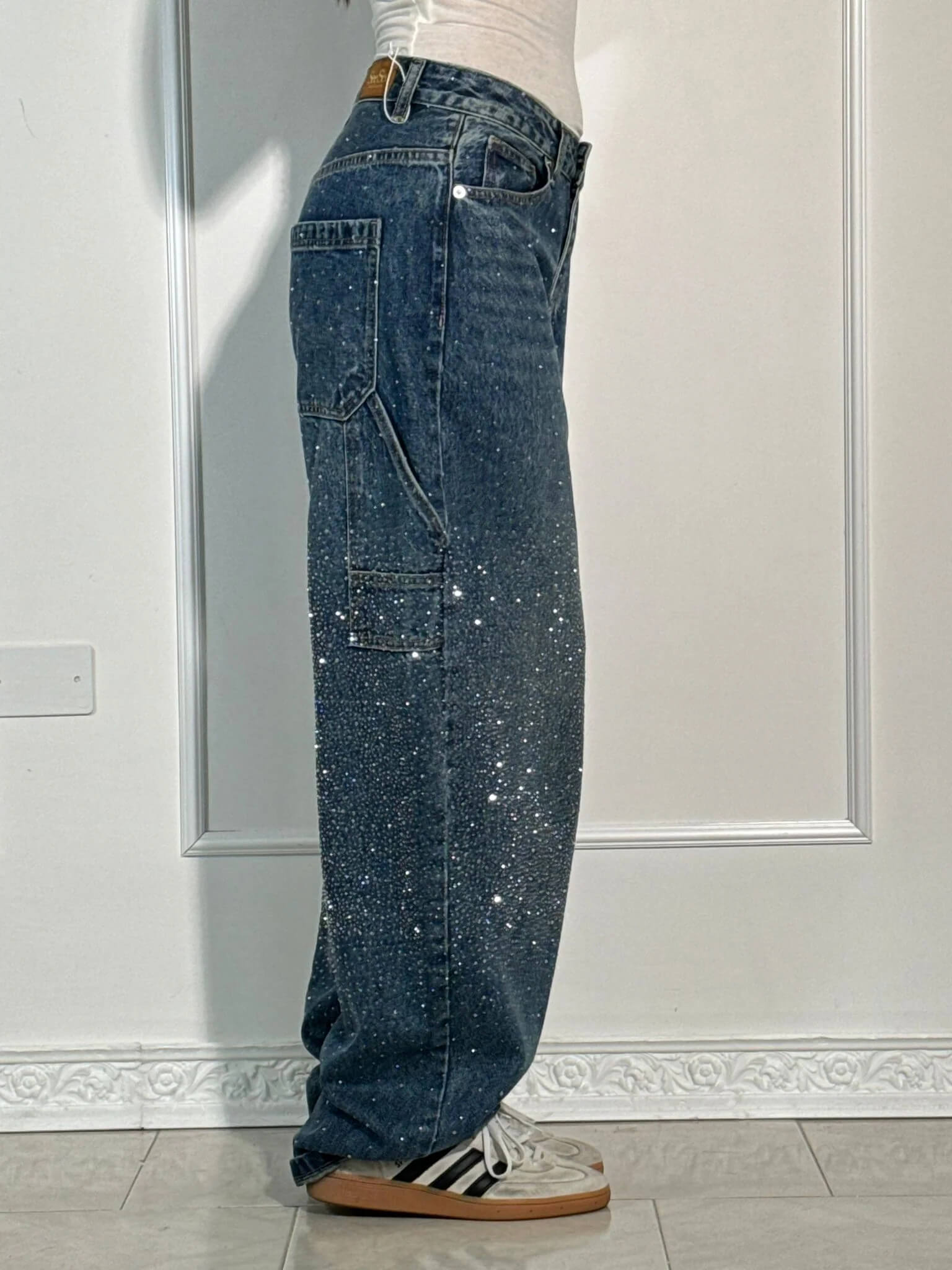 Ballon | Glitter Denim Jeans