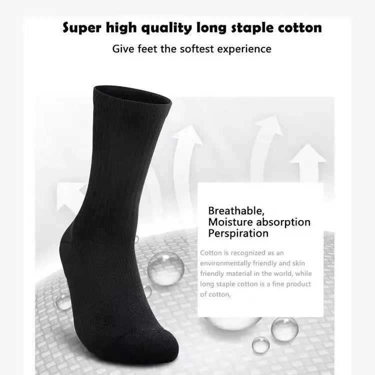 Quality Compression Ankle Grip Designer Mens Crew Unisex Sport Cotton Custom logo Socks Men