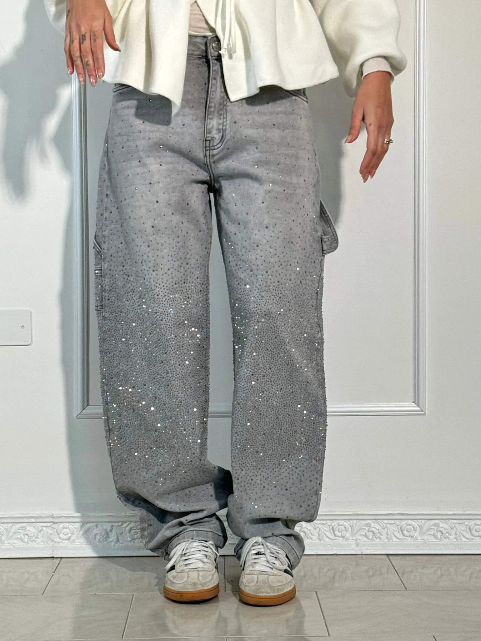 Ballon | Glitter Denim Jeans