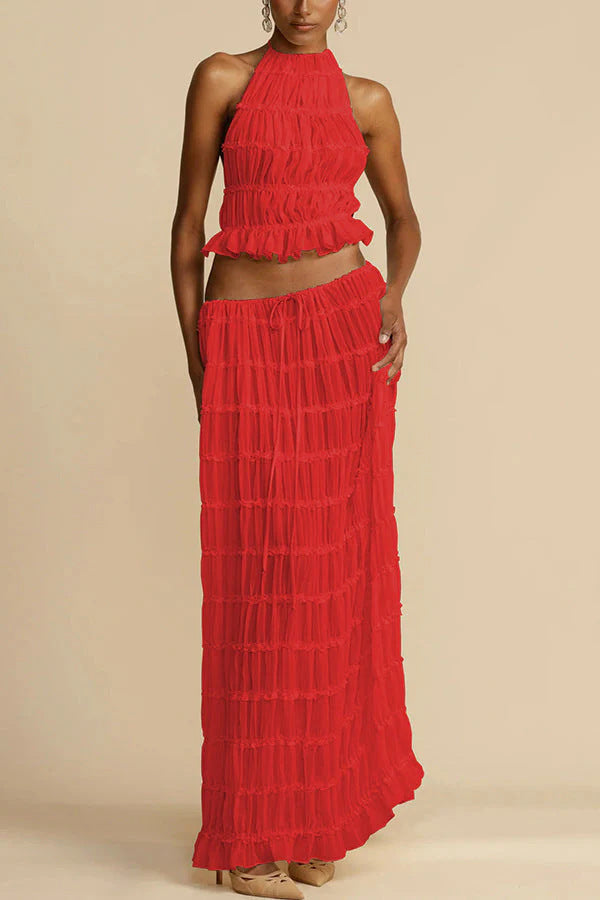 Beatrice | Bohemian Ruffle Set