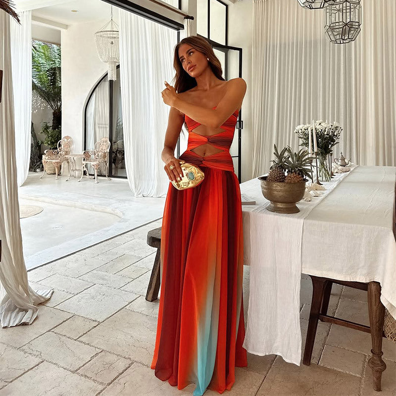 Isla – Strapless Maxi Dress