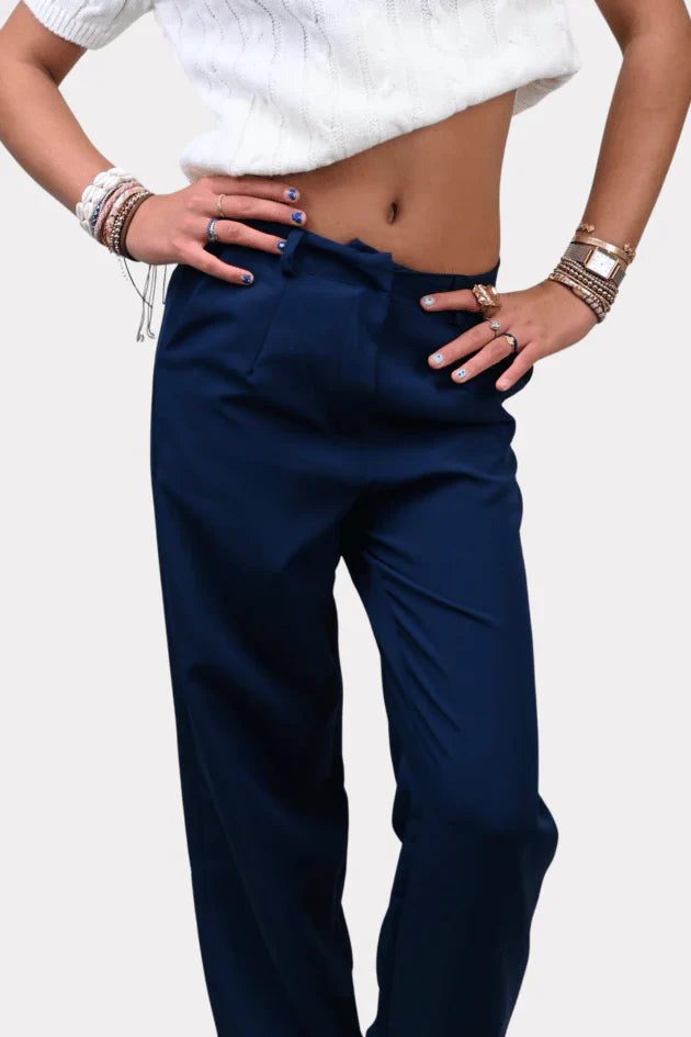 Straight leg pantalon
