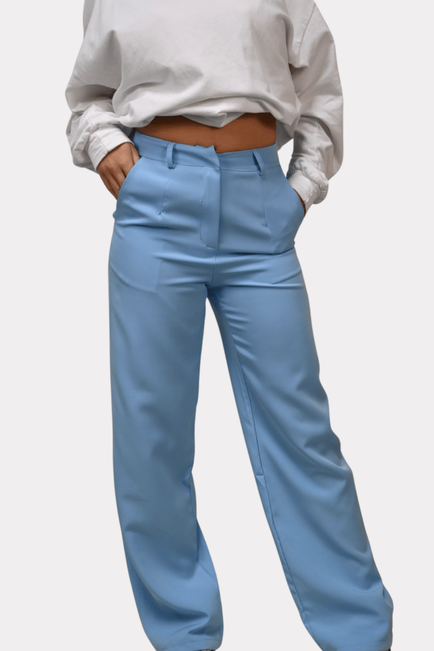 Straight leg pantalon
