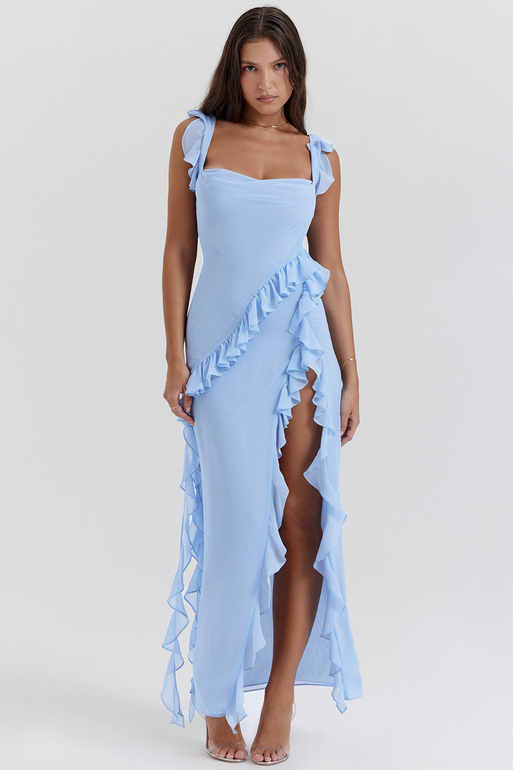Aurelia Ruffle Maxi Dress