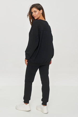 Tracksuit trousers model 200134 Makadamia