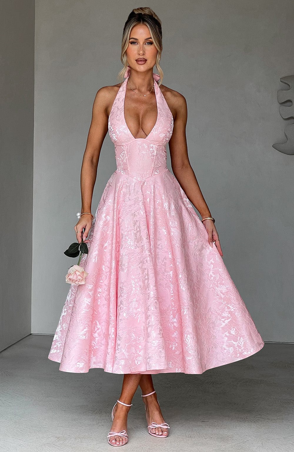 Esmeralda | Halter Sleeveless Dress