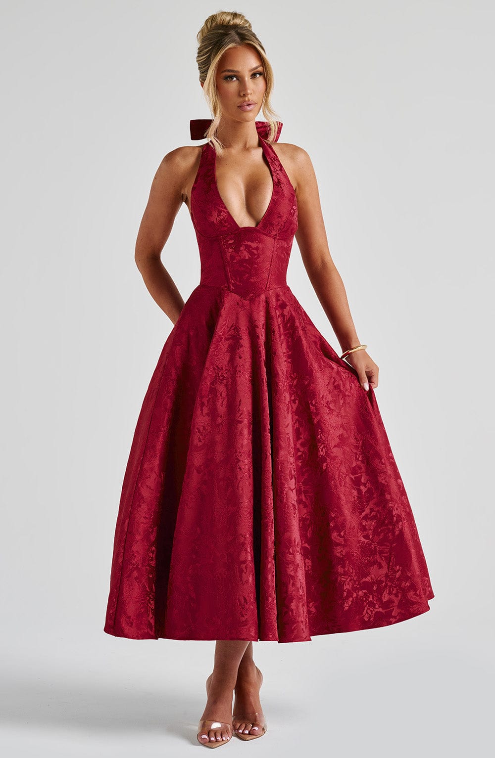 Esmeralda | Halter Sleeveless Dress