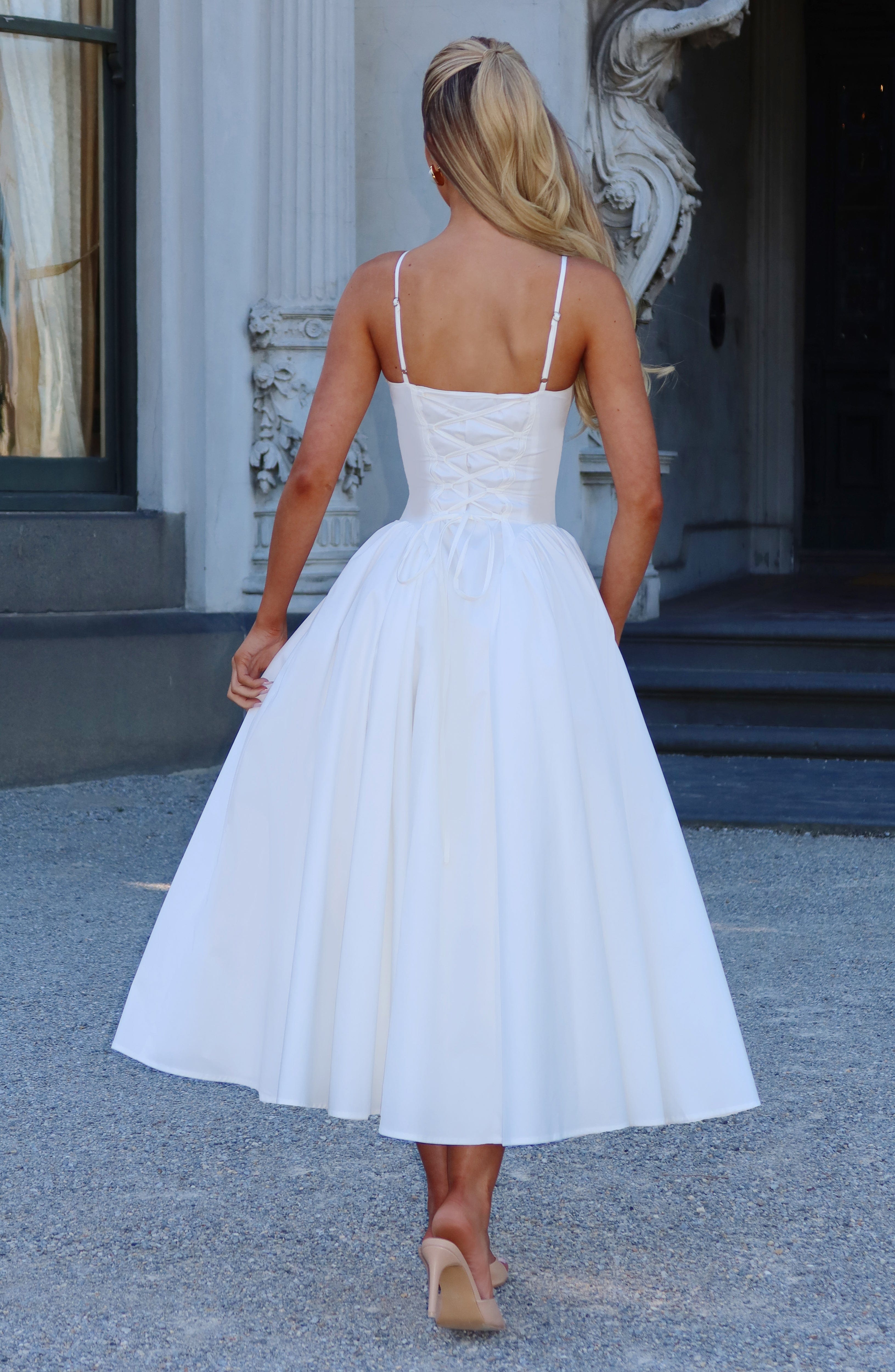 Waist Snatching Midi Dress