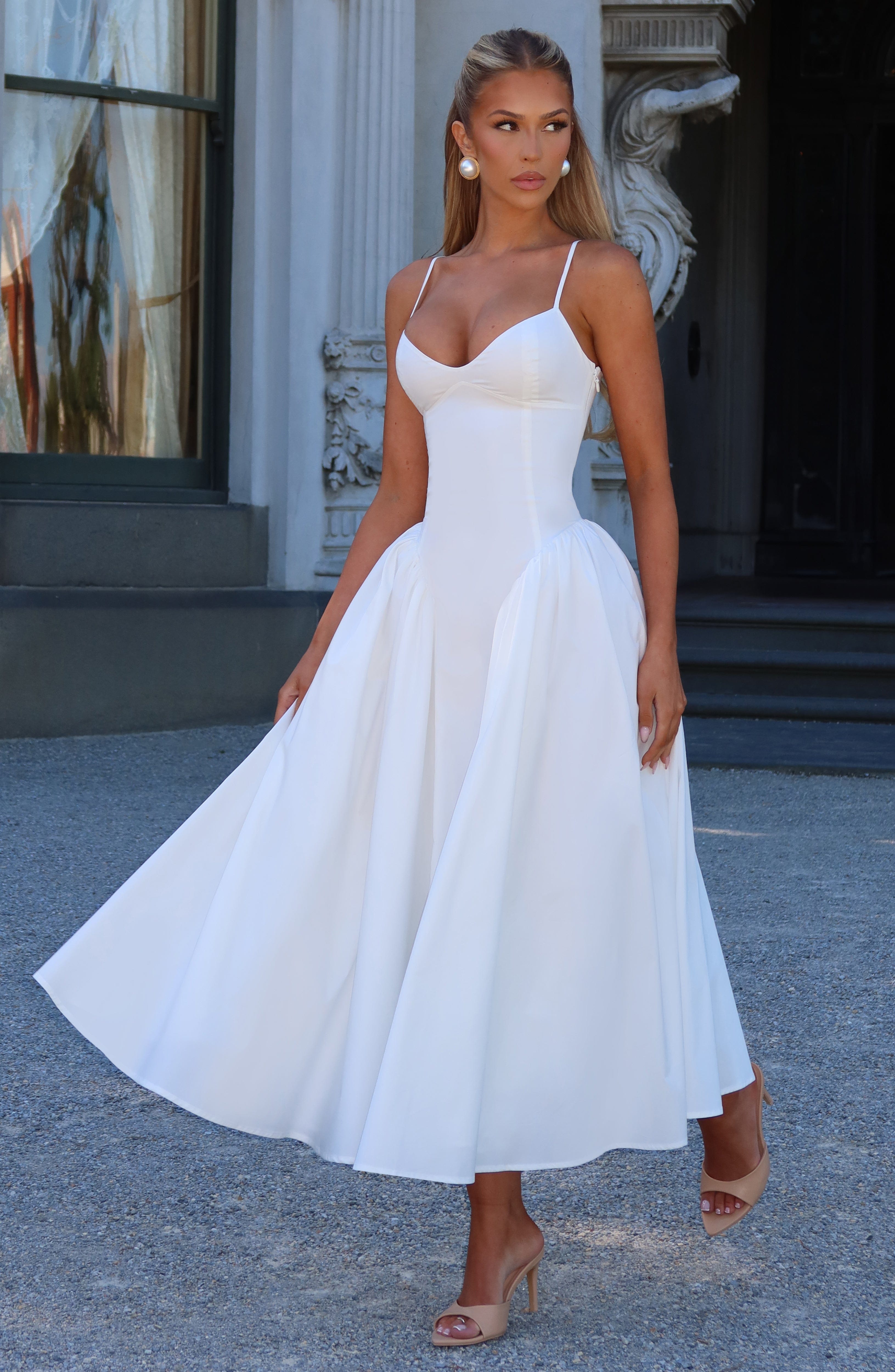 Waist Snatching Midi Dress