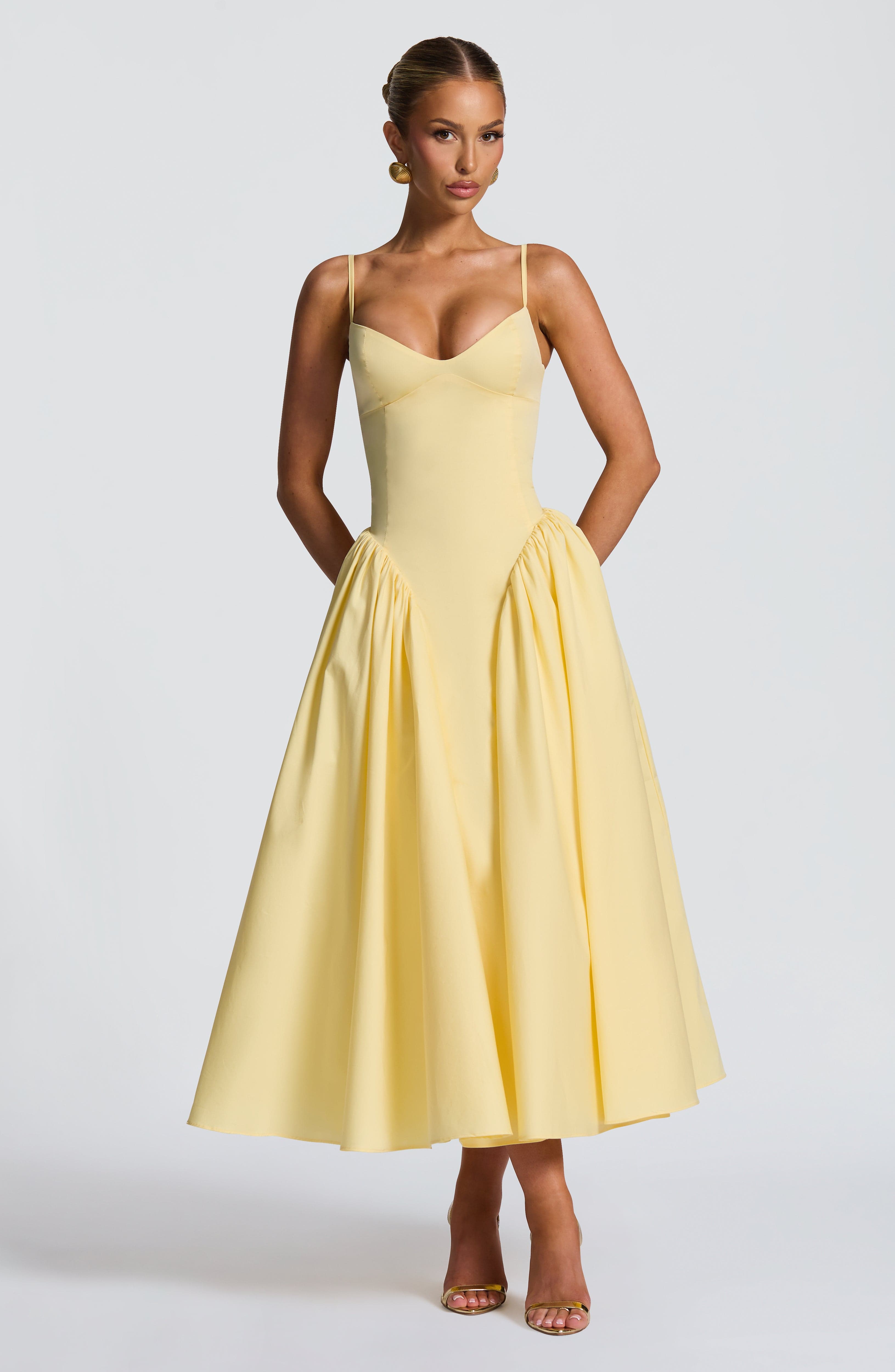 Waist Snatching Midi Dress