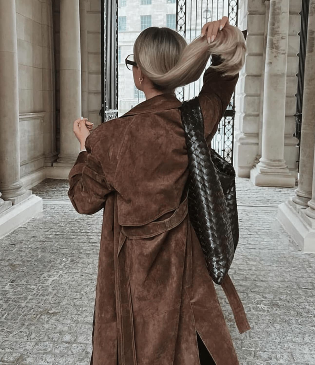 Suède Trenchcoat
