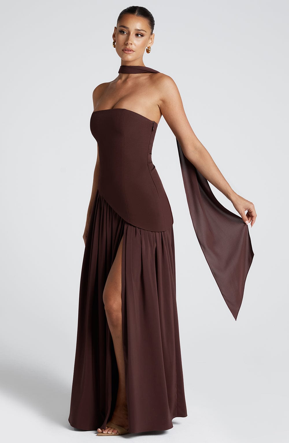 Imani – Strapless Maxi Dress