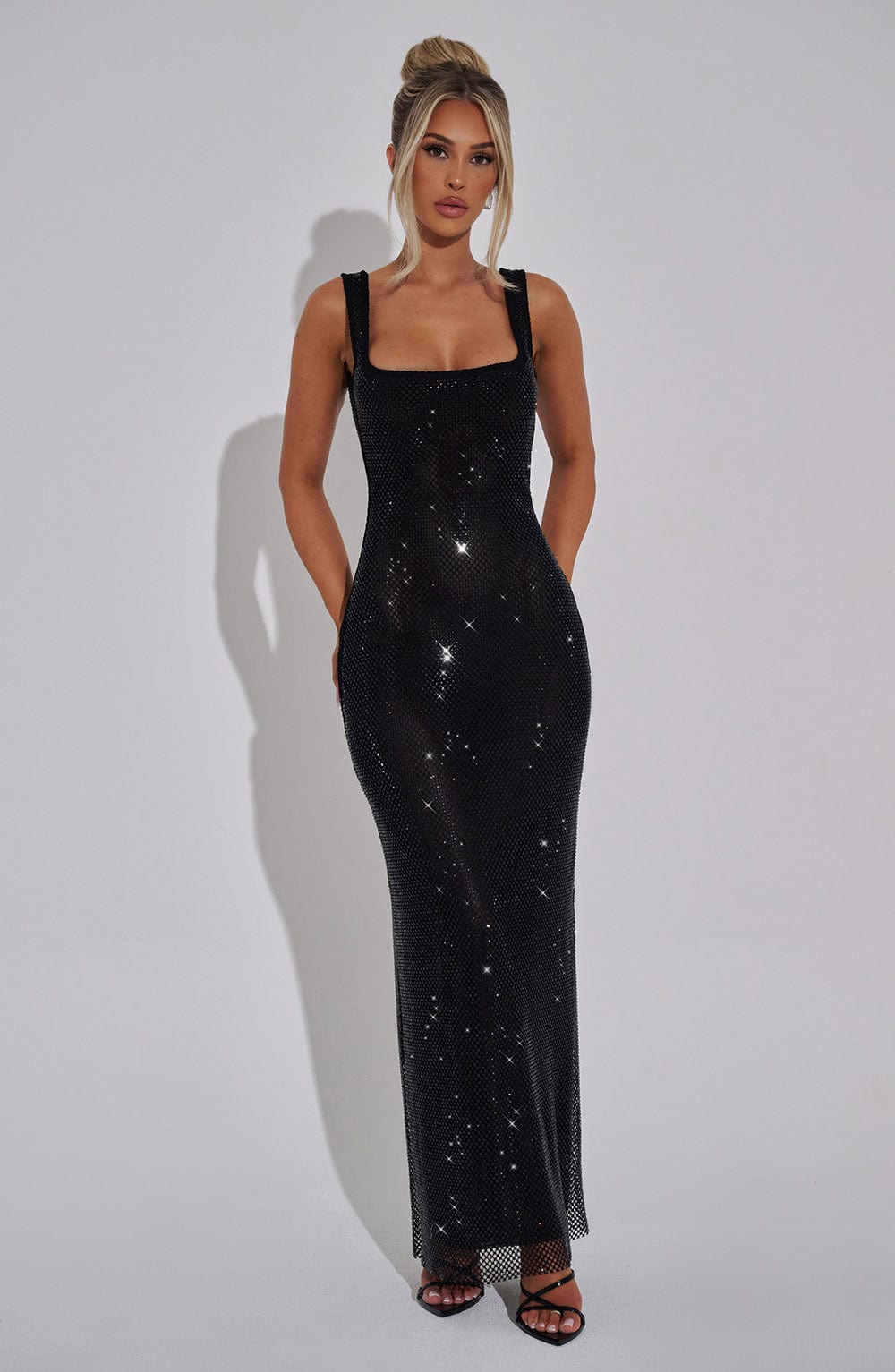 Sarah Diamond Maxi Dress