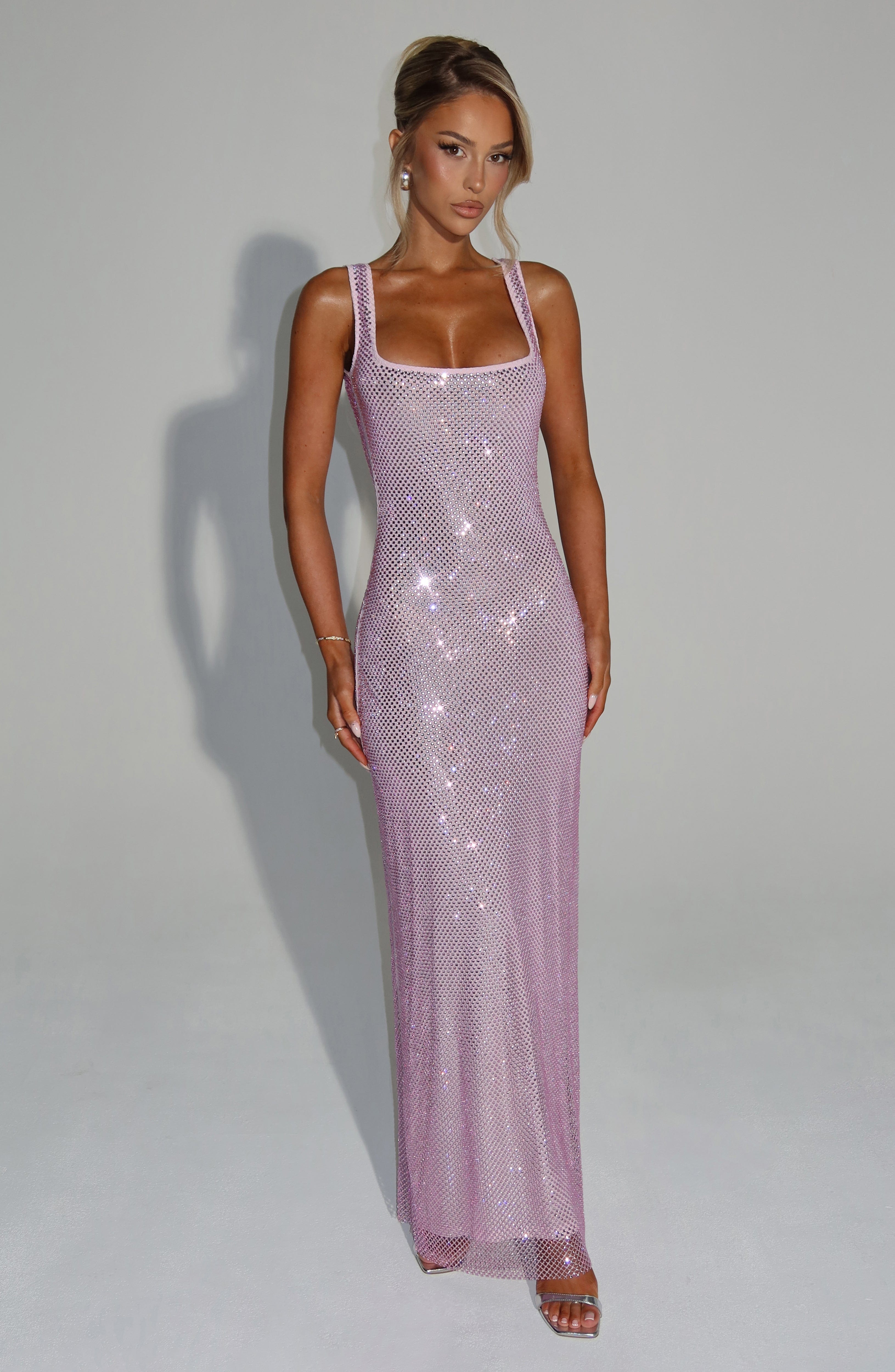 Sarah Diamond Maxi Dress