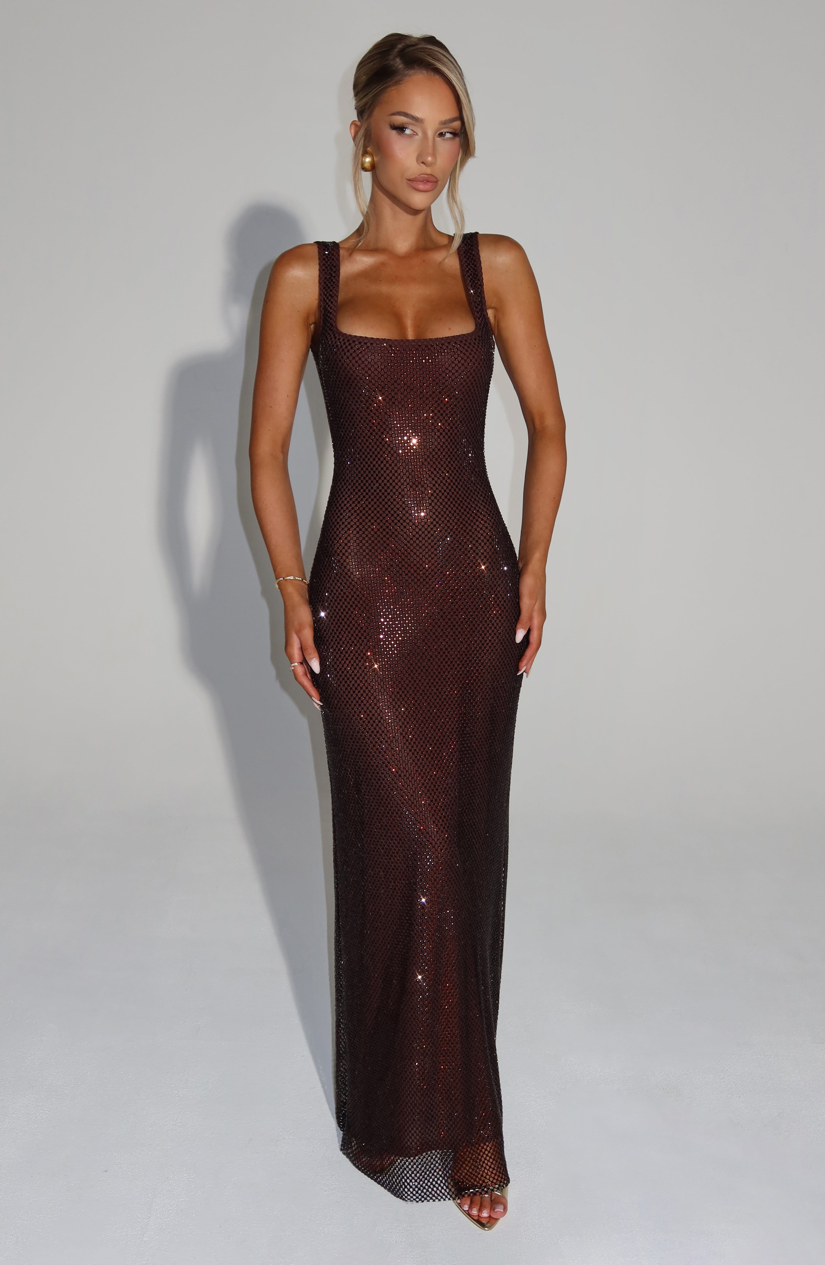 Sarah Diamond Maxi Dress